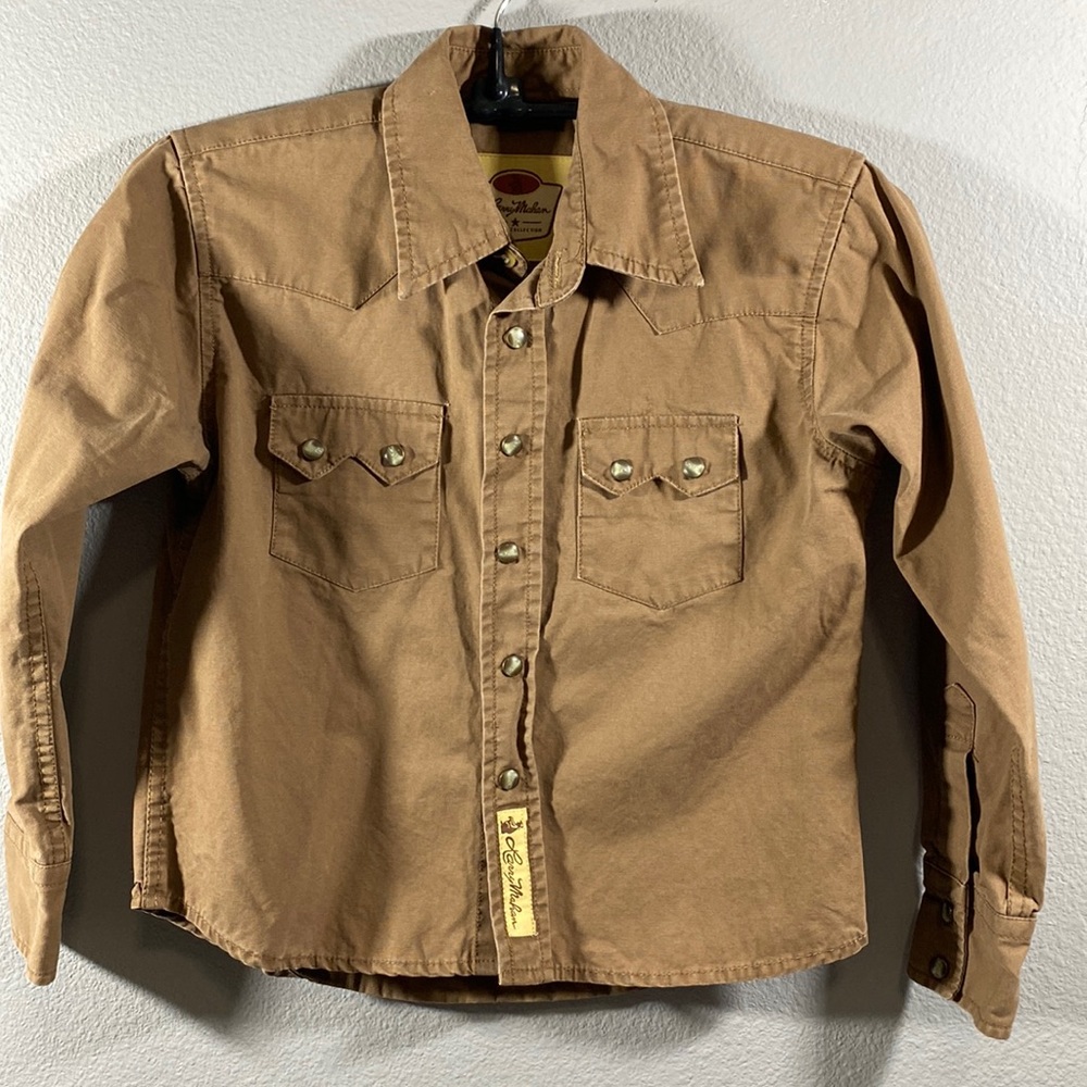 LARRY MAHAN button down shirt